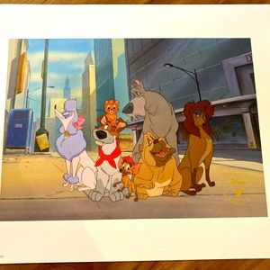 Oliver and Company Exclusive Commemorative Lithograph 1996.